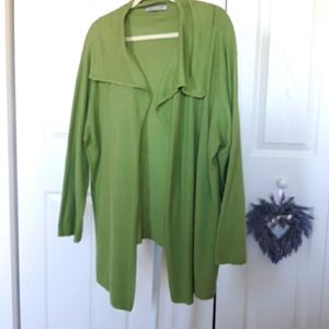 3 for $15 Gorgeous celery green 3x sweater!
